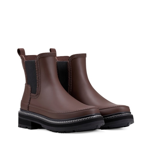 Hunter Shoes - Hunter Brown Winter & Rain Boots